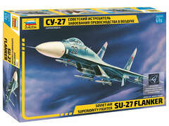 ЗВЕЗДА 7206 Советский истребитель завоевания превосходства в воздухе "Су-27", 1:72