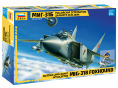 ЗВЕЗДА7244 Российский перехватчик дальнего действия "МиГ-31Б", 1:72