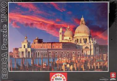 13770 Пазл 1500 деталей-"Собор Санта Мария", Венеция, Италия. 