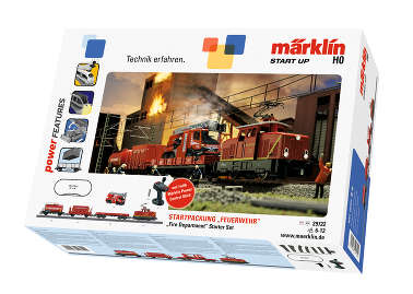 Marklin29722 Цифровой Стартовый набор: "Пожарная часть" H0