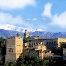 EDUCA13766 Пазл 1000 деталей- "Замок Алхамбра", Гранада 