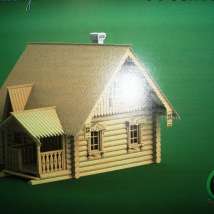 1307 Сборная деревянная модель "Сторожевой домик", 1:72