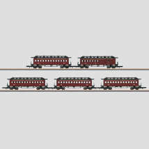 87911 Набор пассажирских вагонов "New York Central & Hudson River Railroad" (5 вагонов), Marklin