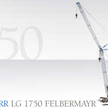 Conrad2737 Мобильный кран Liebherr LG 1750 (210 см) 1/50