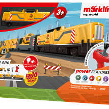 Marklin29341 Стартовый набор детский: "Строительный поезд" H0