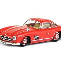 Ricko38494 Автомобиль Mercedes 300 Sl W198 красный 1954 1/87