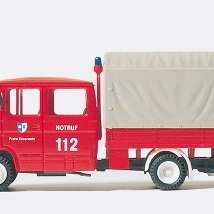 Preiser35015 Feuerwehr GW MB L407D 1/87