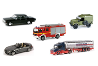 Модели автомобилей и другого транспорта для макета
