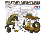 Tamiya35220 Немецкий ремонтник  KUBELWAGEN Engine 1/35