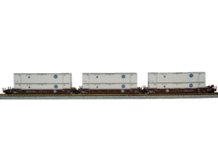 KATO106-6111 Платформы с контейнерами MAXI-4 BNSF 253504 N