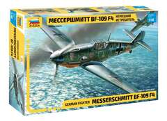 ЗВЕЗДА4806 Немецкий истребитель "Мессершмитт BF 109 F-4" 1/48