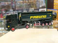 Herpa303248 Грузовик Scania R 13 TL- DrucksiloSzg - FREUND Frechen b.Koln 1/87