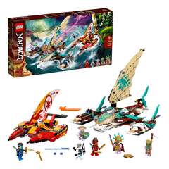 LEGO 71748 Конструктор LEGO Ninjago Морская битва на катамаране