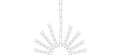 Viessmann4230 Контактные провода 122 мм / 5 шт., TT