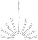 Viessmann4231 Контактная сеть 200 мм / 3 шт, ТТ