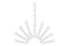 Viessmann4233 Провода контактной сети длиной 112,5 мм, 5 шт., TT