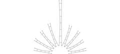 Viessmann4334 Контактный провод 71,5 мм / 5 шт., N