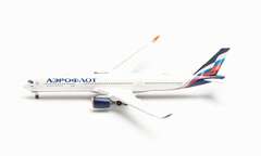 Herpa534574 Модель самолета Airbus A350-900 Аэрофлот "P. Tchaikovsky" с бортовым номером VQ-BFY 1/500