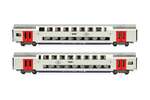 43-520 Набор из двух двухэтажных вагона типа М6, NMBS, AC, Ep.VI, H0