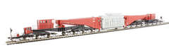 Bachmann80503 Schnabel 380-тонный траспортёр с трансформатором красный/чёрный H0