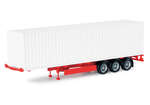 Herpa075985 Полуприцеп-контейнеровоз 40 футов 1/87