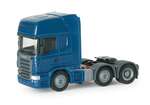 Herpa153713 Scania R TL 3-х осный тягач, Cobalt Blue 1/87