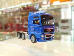 Herpa154413 MAN TGX XXL 3-осный тягач, cobalt blue 1/87