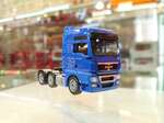 Herpa154413 MAN TGX XXL 3-осный тягач, cobalt blue 1/87
