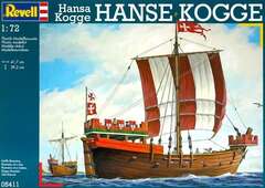 Revell 05411 Средневековое рыболовное судно Hanse Kogge, 1:72