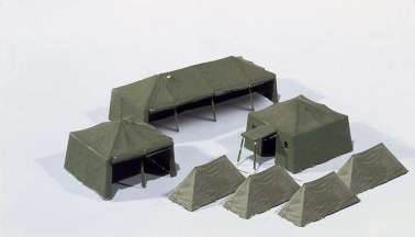 144057 Набор палаток и тентов (милитари)