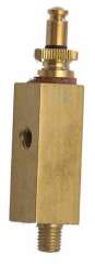 511/3 Monometr base, nickel plated c М6