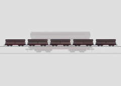 58358 Набор вагонов-хопперов "Длинный Генрих", тип Fad 168 DB (5шт.),Marklin