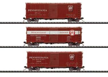 Trix24912 Набор 3 грузовых вагонов Pennsylvania Epoche: III H0