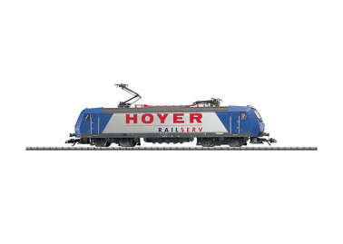 Trix22084 Электровоз "Hoyer Railserv", 185-CL 004 Era V, DCC/ Selectrix decoder H0 (без коробки)
