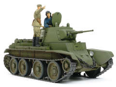 Tamiya 35327 Советский танк БТ-7 (выпуск 1937г), 2 фигуры + фототравление, 1:35