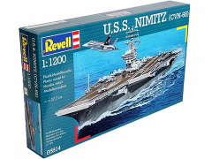 Revell 05814 Американский авианосец Nimitz (CVN-68), 1:1200