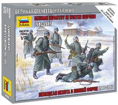 ЗВЕЗДА6198 Нем.пехота в зимней форме