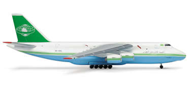 Herpa507752 Самолет Antonov AN-124 Libyan Air Car 1/500