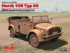 ICM35505 Horch 108 Typ 40, Германский армейский автомобиль