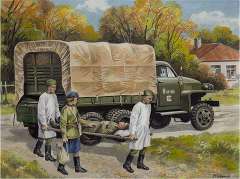 ICM35513 Studebaker US6  с мед. персоналом