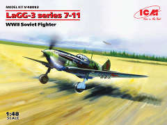 ICM 48093 Самолет ЛаГГ-3 7-11 серия, 1:48