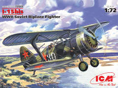 ICM72012 И-15 бис, советский истребитель-биплан