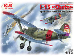 ICM72061 И-15 "Chato", истребитель ВВС Испании