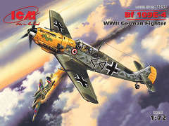 ICM72132 Bf -109 E -4, германский истребитель