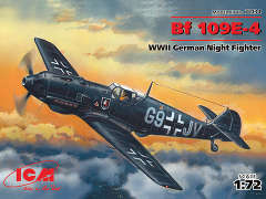 ICM72134 Bf -109 E -4, ночной истребитель