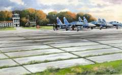ICM72214 Советские плиты аэродромного покрытия ПАГ-14