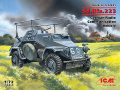 ICM72421 Sd.Kfz.223, германский бронеавтомобиль радиосвязи