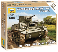 ЗВЕЗДА6265 Американский танк Стюарт