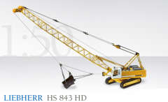 Conrad2732 Гусеничный кран Liebherr 843 1/50