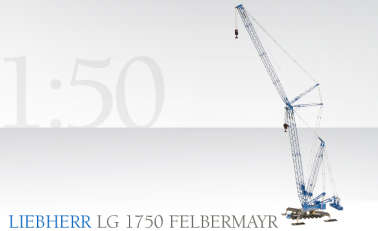 Conrad2737 Мобильный кран Liebherr LG 1750 (210 см) 1/50